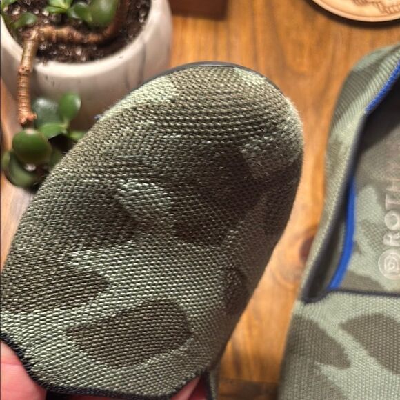 Green Camouflage Slip-On Loafers - Picture 4 of 15
